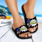 Sonic The Hedgehog & Shadow Slide Sandals