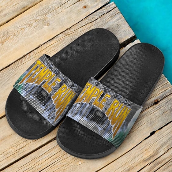 Temple Run Logo Awesome Slide Sandals