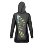 The Avengers Livid Incredible Hulk Black Hoodie Dress