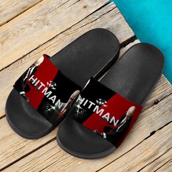 The Deadly Agent 47 Hitman Slide Sandals