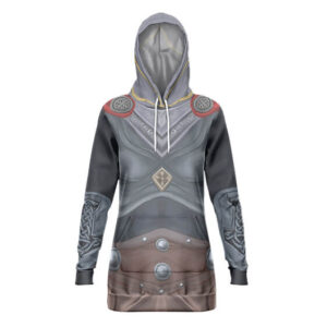Thor Love And Thunder Woman Suit Cosplay Hoodie Dress