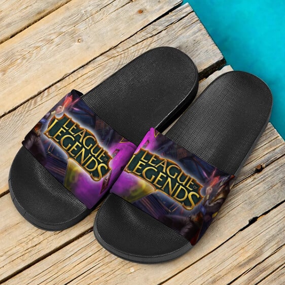 Twisted Fate League Of Legends Slide Sandals