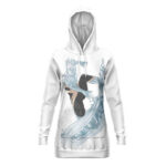 X-Men Robert Louis Drake Iceman White Hoodie Dress