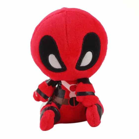 Antihero Deadpool Fluffy Stuffed Chibi Toy