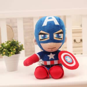 Captain America And Vibranium Shield Plushies