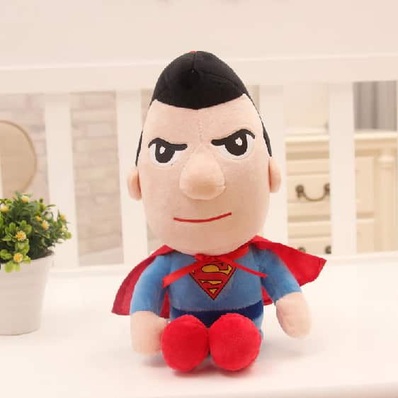 DC Superman Man Of Steel Chibi Stuffed Toy