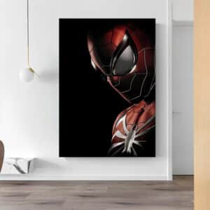 The Amazing Spider-Man 3D Silhouette Wall Canvas