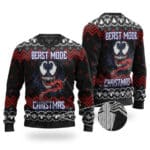 Beast Mode Venom Ugly Christmas Sweatshirt
