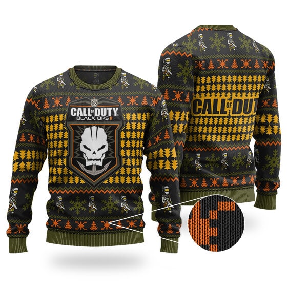 Call Of Duty Black Ops Ugly Christmas Sweater