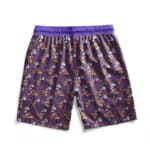 Cool Waluigi Pattern Super Mario Beach Shorts