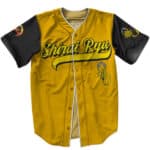 Mortal Kombat Scorpion Shirai Ryu Baseball Shirt