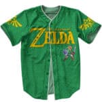 The Legend Of Zelda Link Triforce Logo MLB Jersey