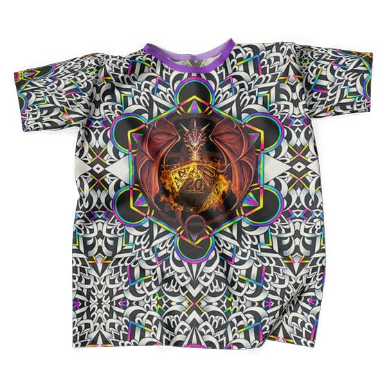 Trippy Dungeons & Dragons Artwork T-Shirt