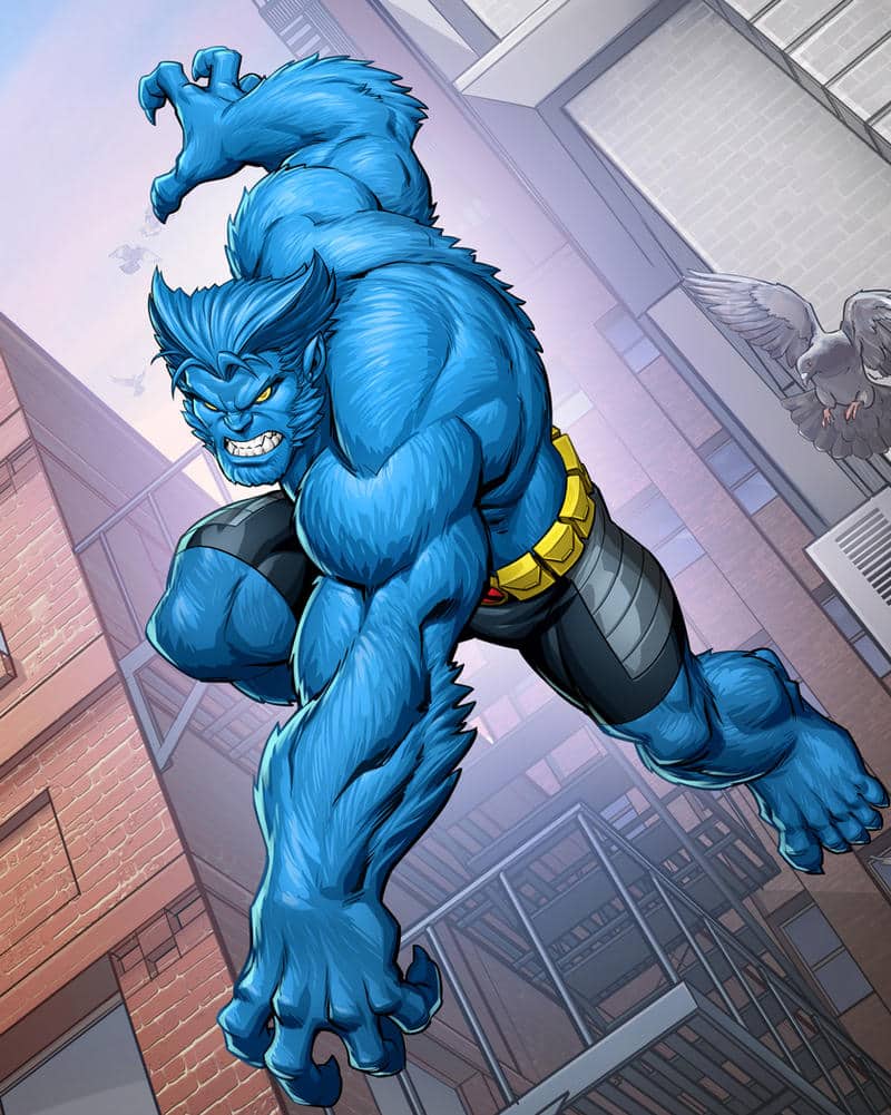 Beast X-Men Marvel Fan Art