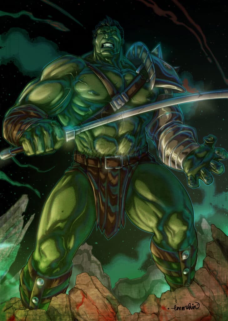 Planet Hulk Gladiator Marvel Fan Art