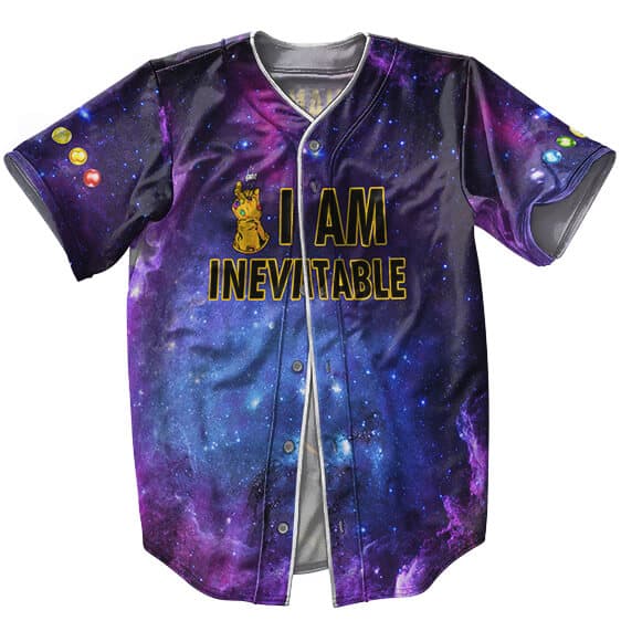 Thanos I Am Inevitable Galaxy Art MLB Jersey