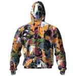 Classic All Avenger Members Design Zip Hoodie