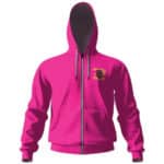 Wakanda Forever Vibrant Pink Zipper Hoodie