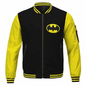 Batman Classic Black & Yellow Gotham Style Jacket for Kids