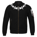 Black Panther Necklace Design Children's Bomber Jacket