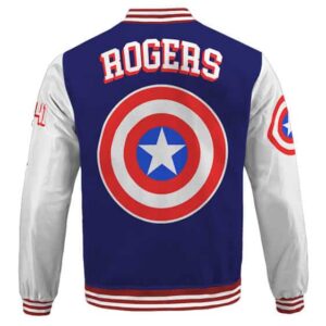 Captain America Rogers 1941 Navy & White Children's Jacket