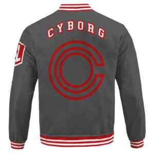 DC Comics Cyborg Minimalist Bomber Jacket for Children