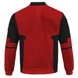 Deadpool Red & Black Mercenary Cosplay Jacket for Children