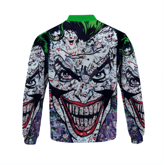 Joker Montage Grin All-Over Print Kids Bomber Jacket