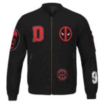 Merc With A Mouth Deadpool Kids Bomber Jacket