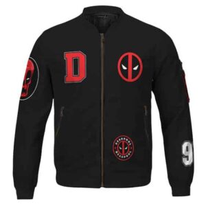 Merc With A Mouth Deadpool Kids Bomber Jacket