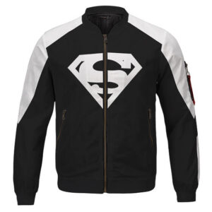 Superman Black and White Regeneration Suit Jacket for Kids