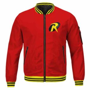 Teen Titans Go Robin Logo Classic Children's Bomber Jacket