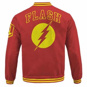 The Flash Red and Yellow Speedster Bomber Jacket for Kids