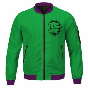 The Indestructible Hulk Green Kids Bomber Jacket