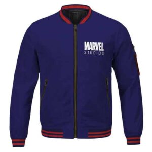 Vintage Marvel Studios '93 Navy Blue Children's Bomber Jacket