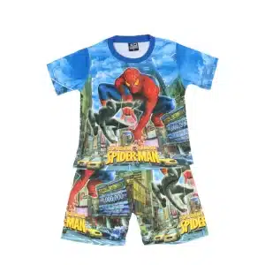 Amazing Spider-Man Cityscape Pajama Set for Kids