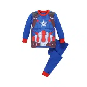 Captain America Shield Suit Children's Pajama Set