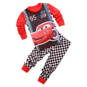 Cars Lightning McQueen Kids Pajama Set