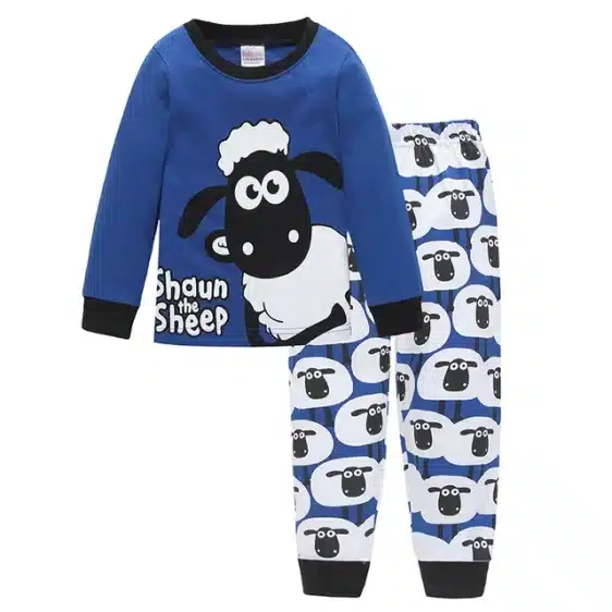 Cozy Shaun the Sheep Children's Pajama Set