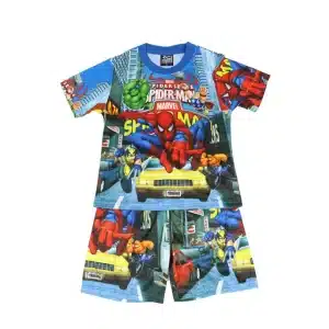 Marvel Superhero Spider-Man Boy's Pajama Set