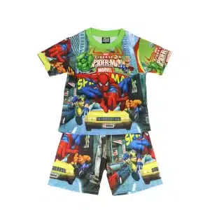 Marvel Team-Up Spider-Man & Friends Pajama Set for Children