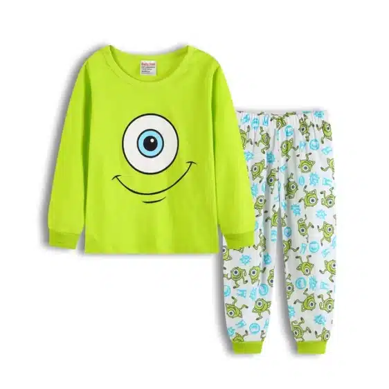 Monsters Inc. Mike Wazowski Pajama Set for Children