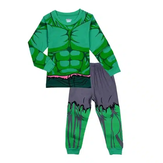 Powerful Hulk-Inspired Pajama Set for Kids