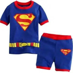 Superman Uniform Blue Boys' Pajama Set