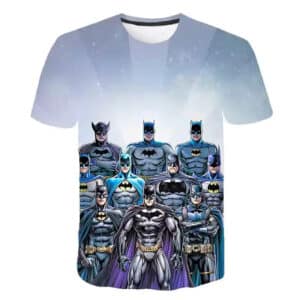 DC Comics Batman Evolutions Cartoon Art Children's T-shirt