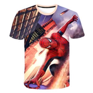 Spider-Man Hero City Swing Action Graphic Boys' T-shirt