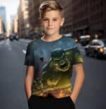 Furious Hulk Smash Dynamic Glow Marvel T-shirt for Boys