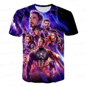 Marvel Avengers Endgame Heroes Assemble T-shirt for Kids