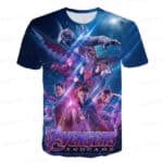 Marvel Avengers Endgame Heroes Collage Poster Boys' T-shirt