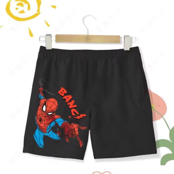 Marvel Hero Spider-Man Bang Action Graphic Children's Shorts